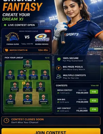 66vip (66 vip) fantasy cricket & matchday visual 3